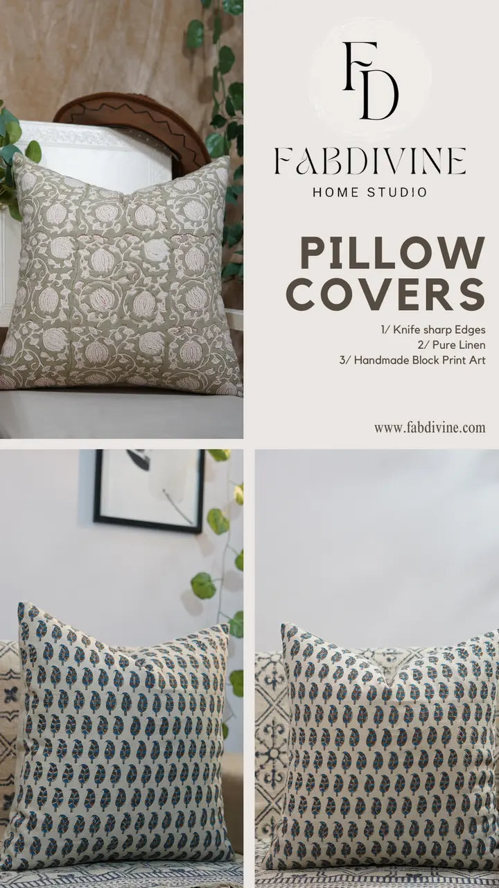 Transform Your Home: The Magic of Unique Pillow Covers - Fabdivine