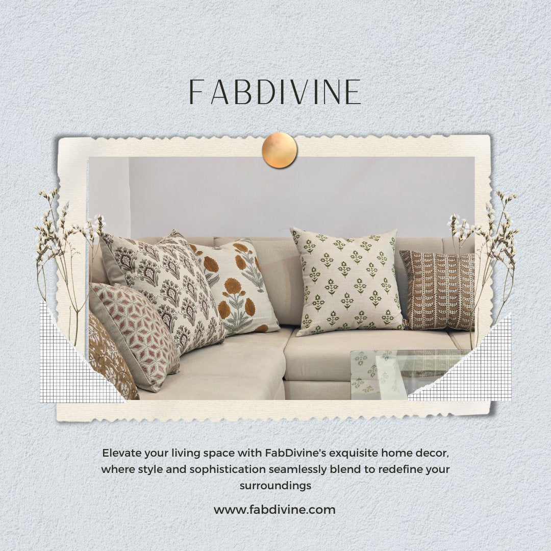 10 Stylish Pillow Cover Ideas to Transform Your Sofa Into a Cozy Haven - FABDIVINE LLC