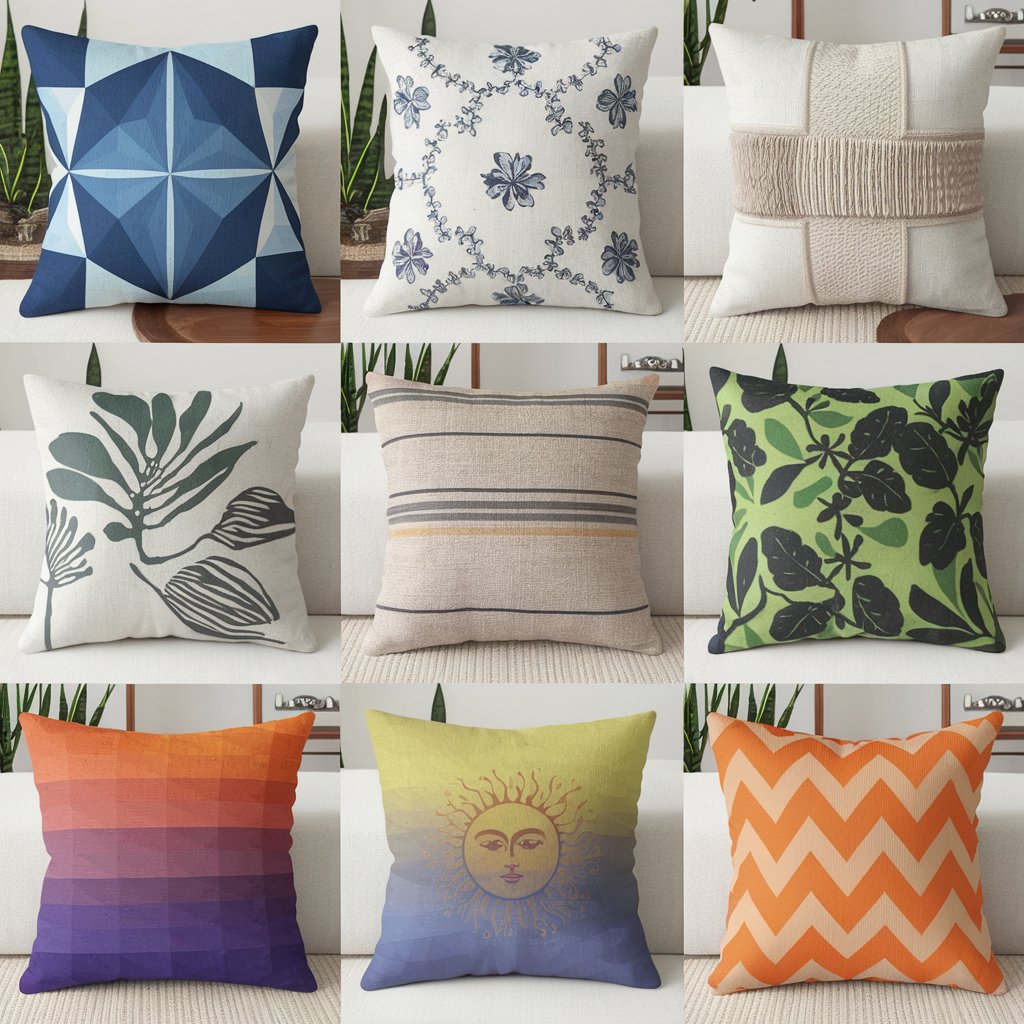 8 Eye-Catching Designer Pillow Covers for a Chic Makeover