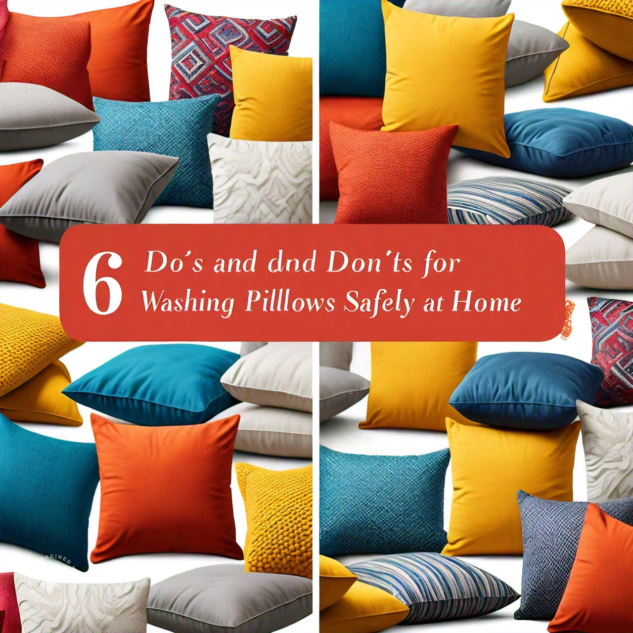 6 Do’s and Don’ts for Washing Throw Pillows Safely at Home