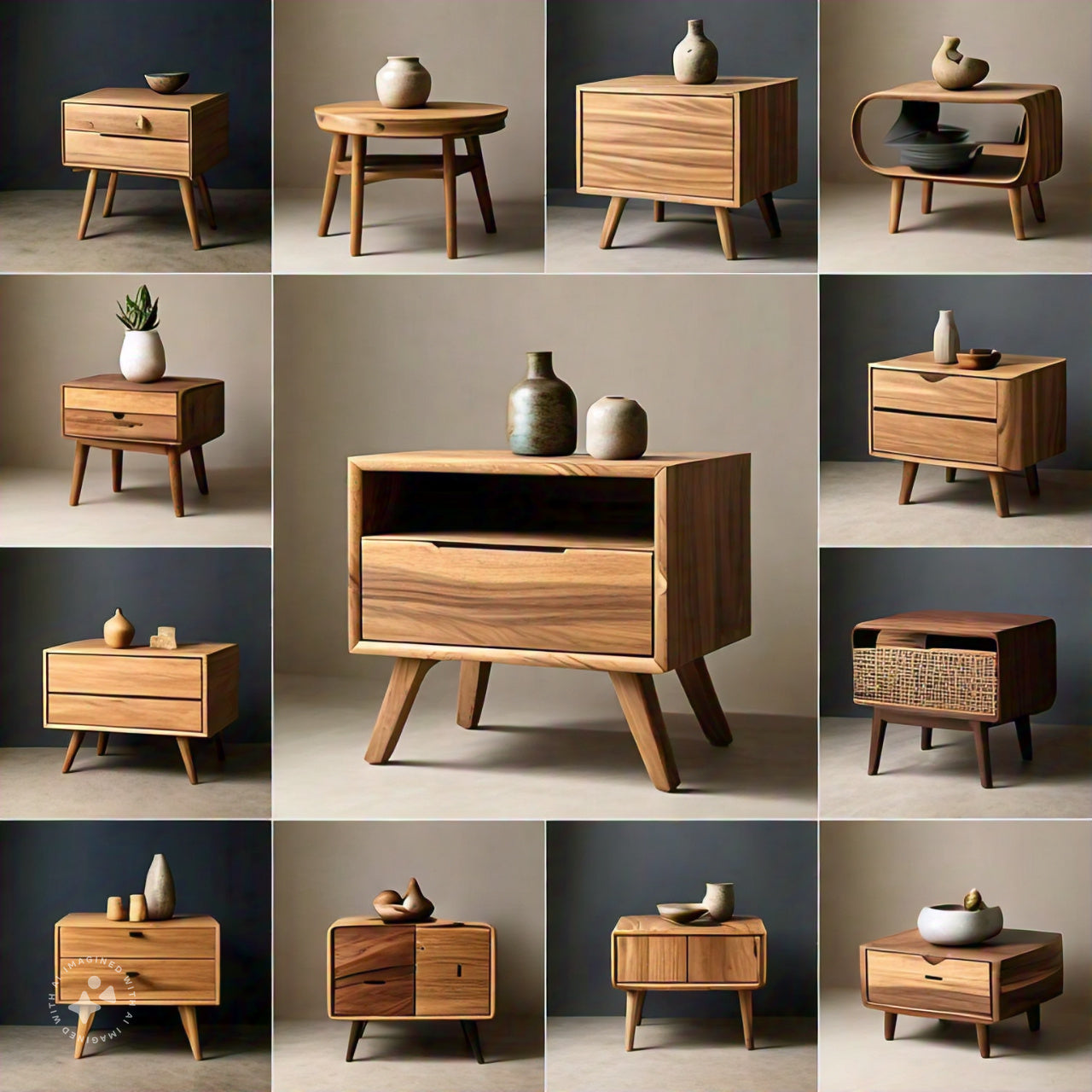 8 Gorgeous Nightstand Styles Made from Sustainable Wood