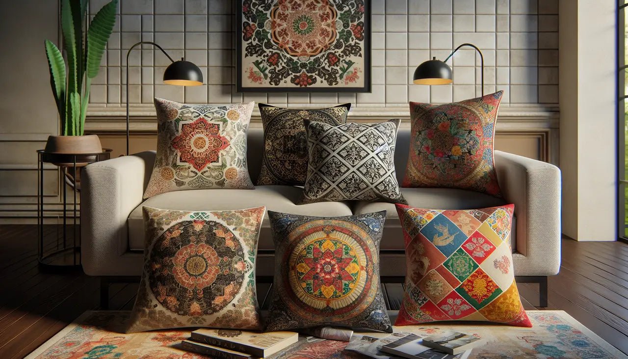 Cultural Richness in Design: Exploring the World through Block Print Pillows - FABDIVINE LLC