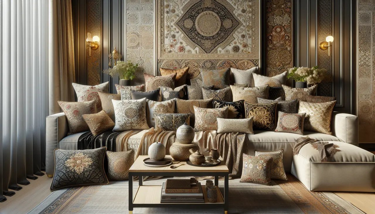 Elevating Home Decor with Luxurious Traditional Pillow Covers Trends and Tips - FABDIVINE LLC