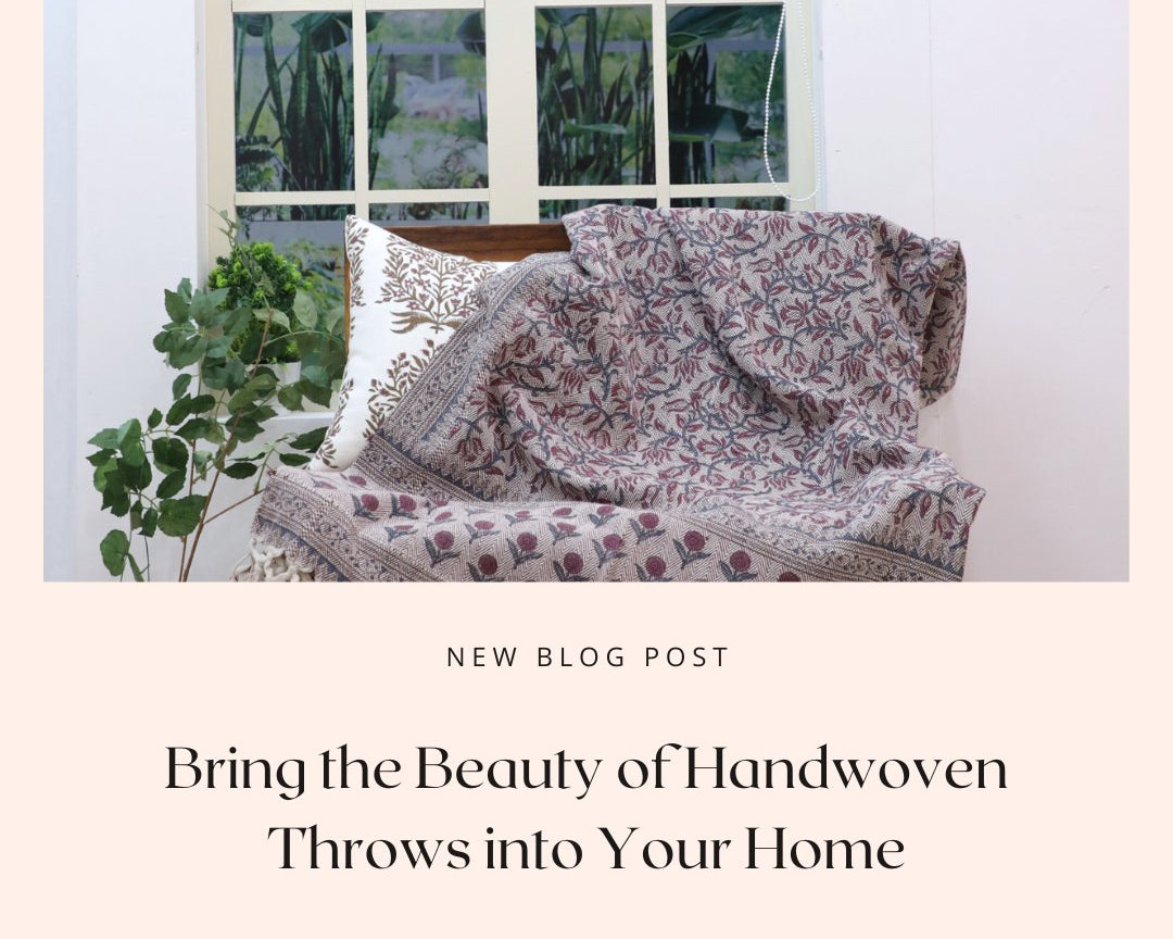 Embrace the Artisan: Bring the Beauty of Handwoven Throws into Your Home - FABDIVINE LLC