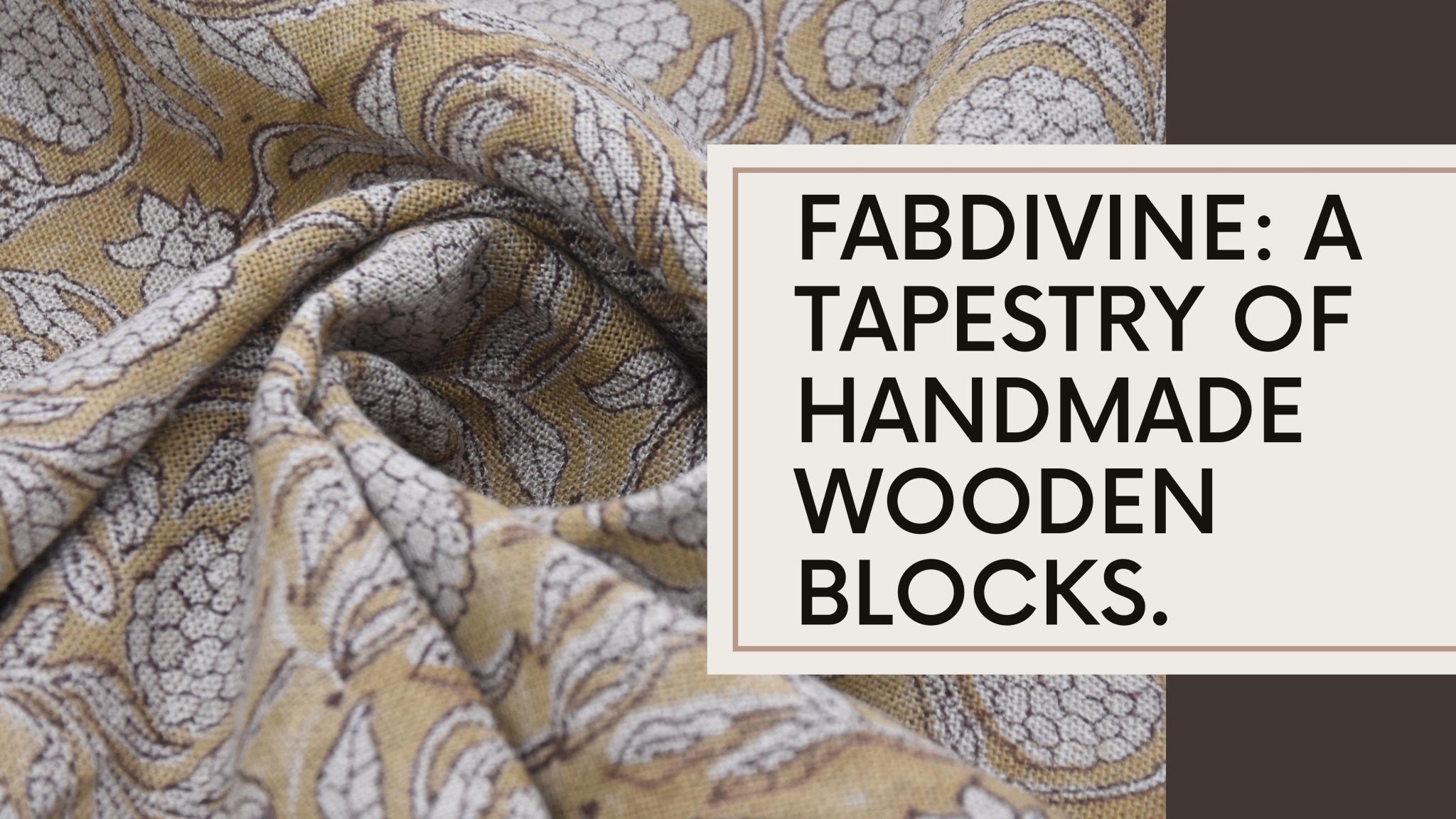 FABDIVINE: A Tapestry of Handmade Wooden Blocks - FABDIVINE LLC