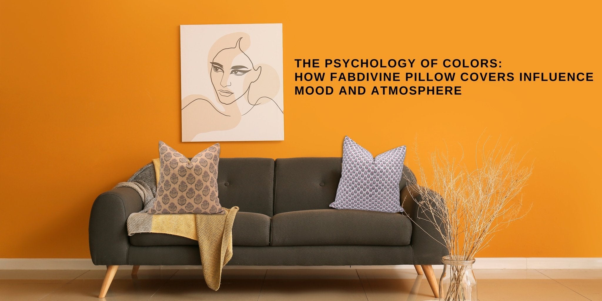 The Psychology of Colors: How Fabdivine Pillow Covers Influence Mood and Atmosphere - FABDIVINE LLC
