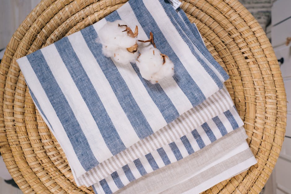The Sustainability of Linen Tea Towels: A Deep Dive into Eco-Friendly Home Goods - FABDIVINE LLC