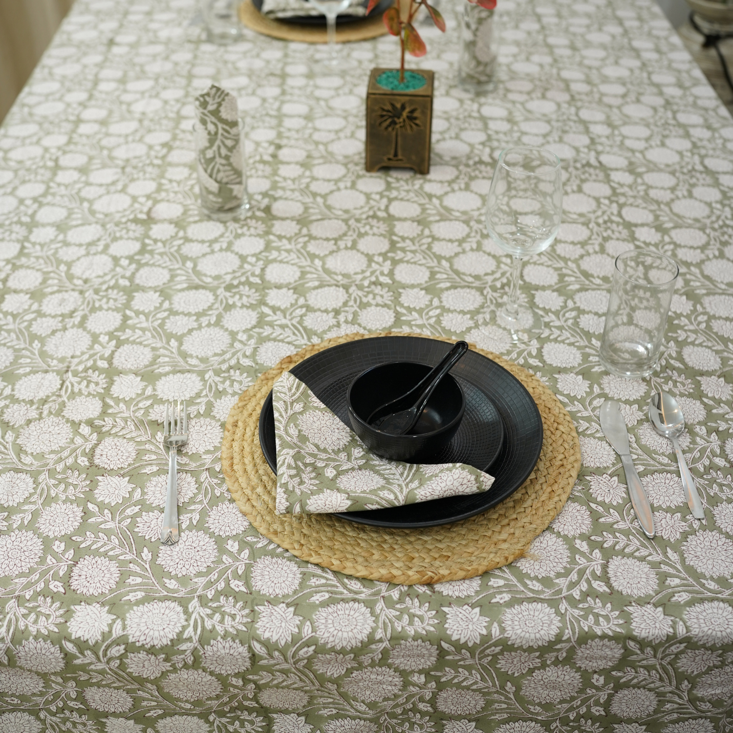 Duck Canvas Table Cloth-Rajat