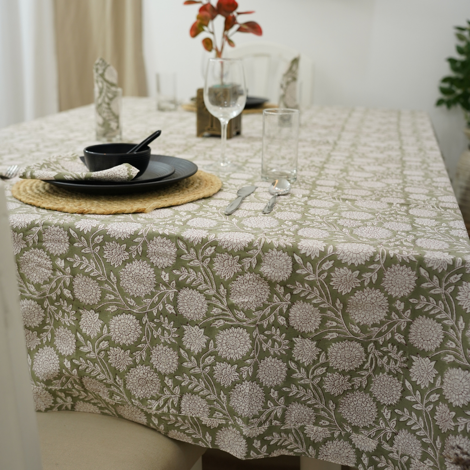 Duck Canvas Table Cloth-Rajat