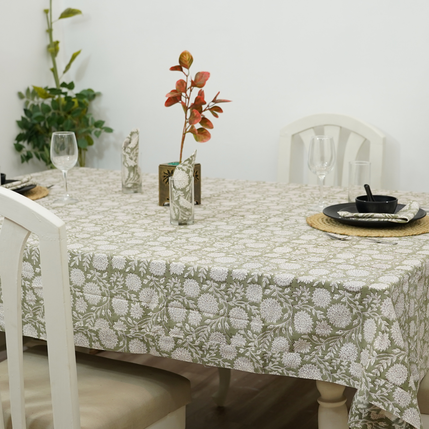 Duck Canvas Table Cloth-Rajat