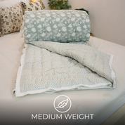 Soft Cotton Block Printed Winter Comforter/Quilts