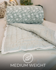 Soft Cotton Block Printed Winter Comforter/Quilts