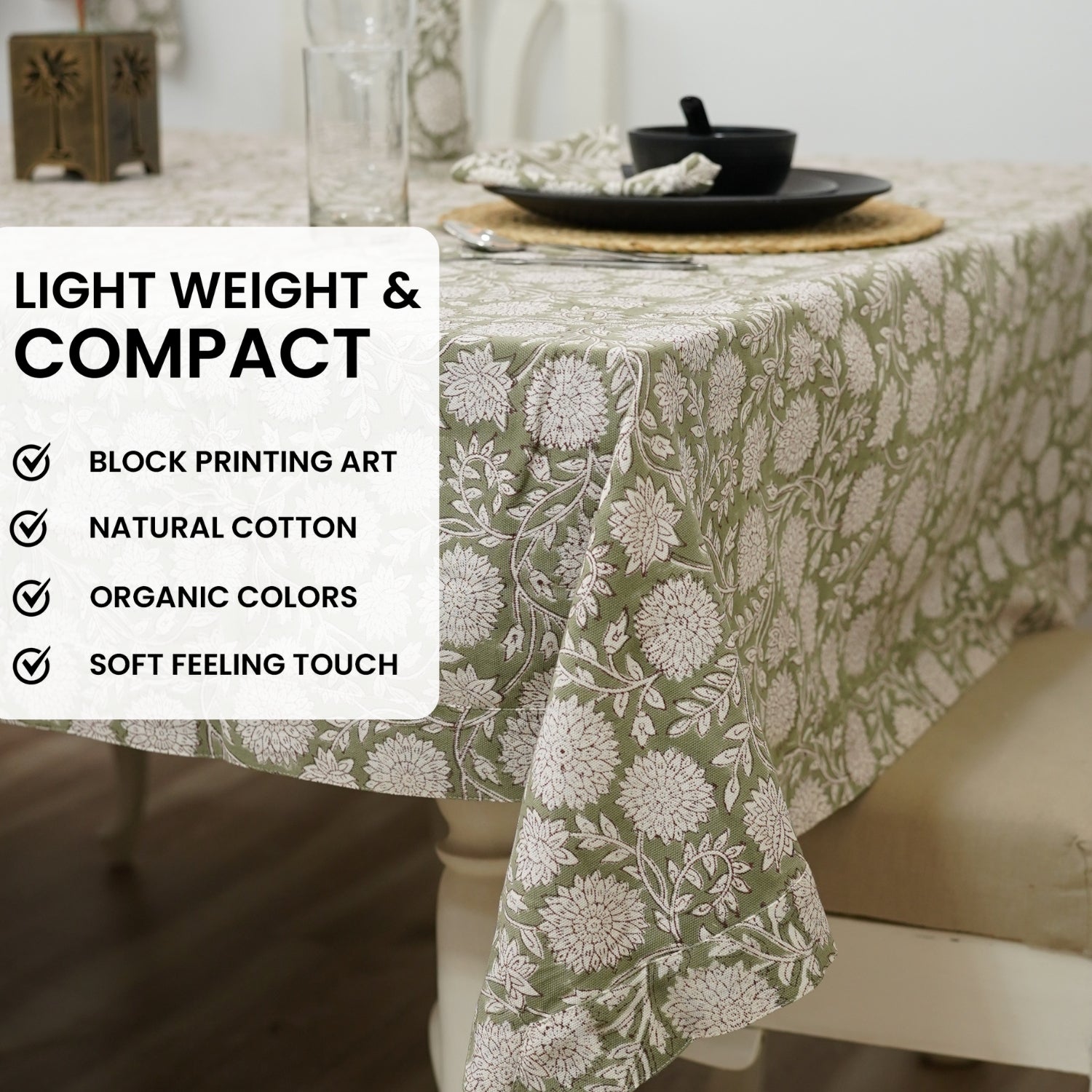 Duck Canvas Table Cloth-Rajat