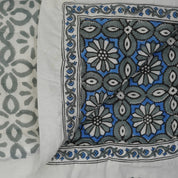 Handmade Block Print Cotton Quilt – Warm and Elegant