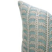 Hand Block Print Thick Linen designer pillow cover- GARUD - Fabdivine