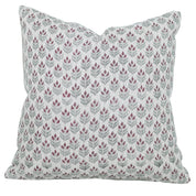 Block print Pillow cover for sofa, couch or bed- Thick Linen- ALIA - Fabdivine