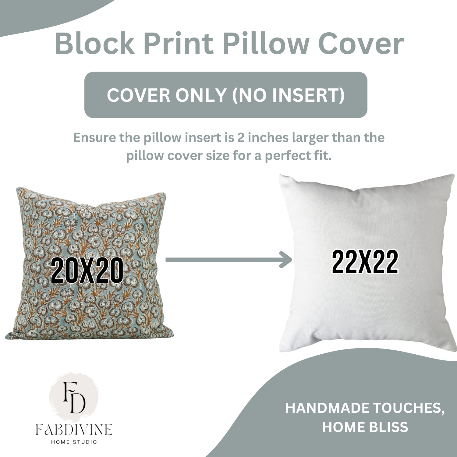 Block Print Viscous Linen Pillow Cover- Heart Wine