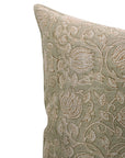 Square/Lumber Block Print Pillow Cover - Pure Linen - 6 Kamal