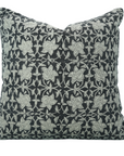 Block Print Pure Linen Pillow Cover-Chudamani