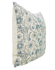 Block Print Linen Blend Pillow Cover-Jarul