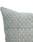 Block Print Pure Linen  Pillow Cover-Riva