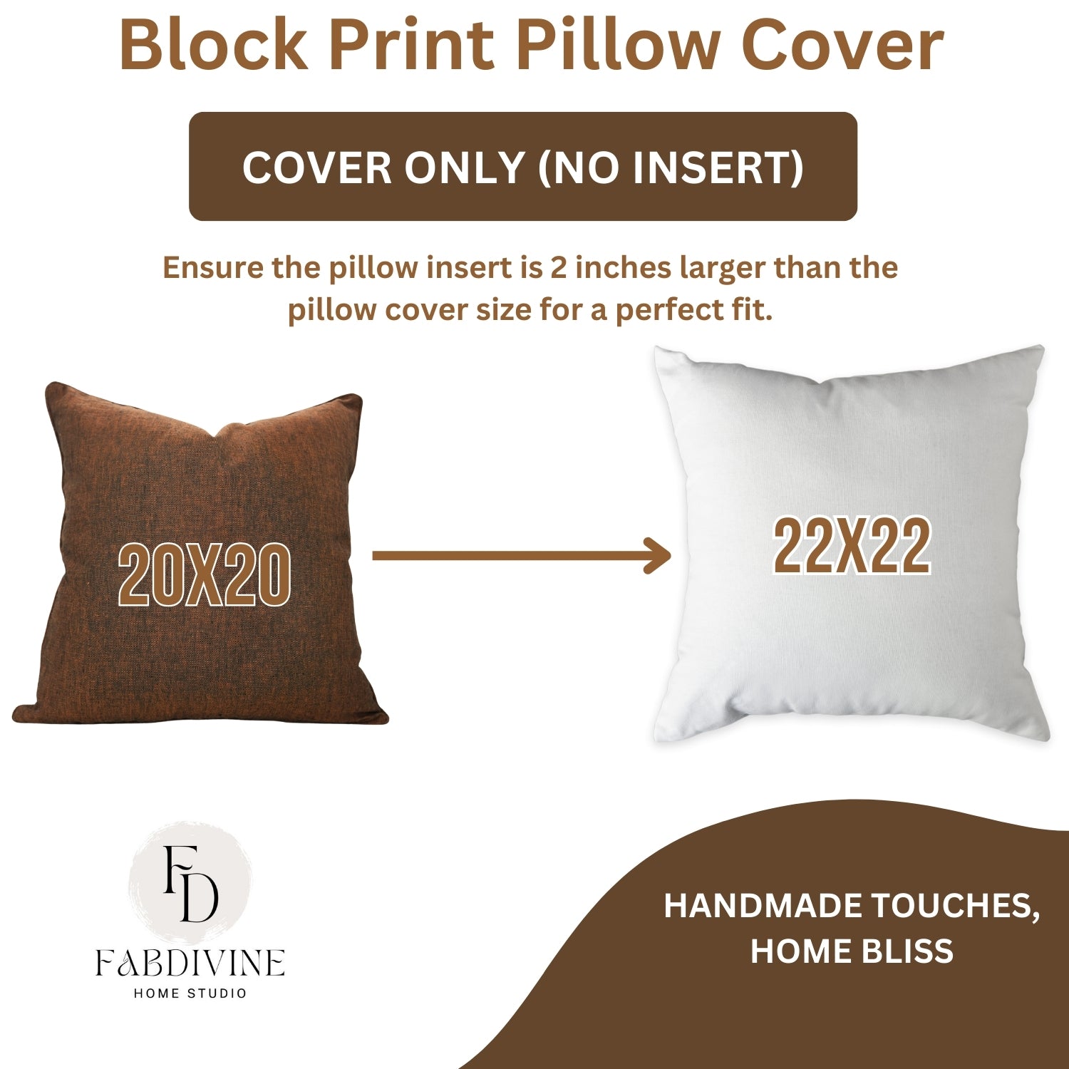 Solid Linen Cushion Cover