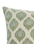 Block Print Linen Blend Pillow Cover-Uday