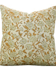 Throw Pillow Cover “Designer Collection Of Hand Block Print Cotton Satin Set Of 4- Mrignayani