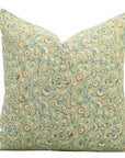 Pure Linen block print designer boho pillow/cushion cover- HIMACHAL - Fabdivine