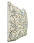 Block Print Linen Blend Pillow Cover-Vishal Pushpa