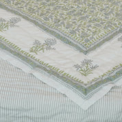 Comfortable Cotton Hand Block Printed Coverlet/Quilts