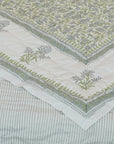 Comfortable Cotton Hand Block Printed Coverlet/Quilts