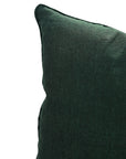 Textured Fabric Cushion Solid Linen Pillow Collection