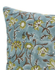 Block Print Viscous Linen Pillow Cover-Naayab