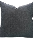 Solid Linen Fabric Throw Pillow Cases In Grayish