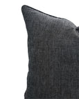 Solid Linen Fabric Throw Pillow Cases In Grayish