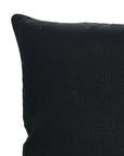 Home Decorative Solid Linen Home Accents in Black Colour