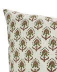 Block Print Viscous Linen Pillow Cover- Gurukul