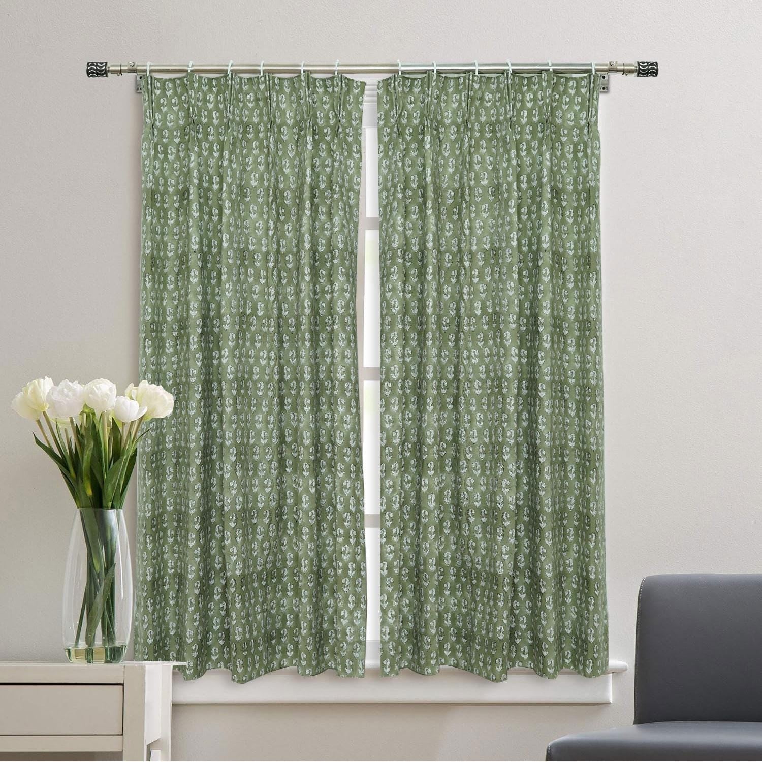 Custom Linen Curtain Panel - Elegant Drapery for Any Room - Superstar