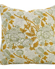 Block Print Viscous Linen Pillow Cover-Akashganga