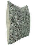 Block Print Pure Linen  Pillow Cover- Himachal