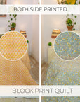 Soft & Medium Cotton Quilts/Blankets – Block Print Magic