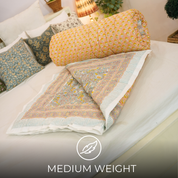 Soft & Medium Cotton Quilts/Blankets – Block Print Magic