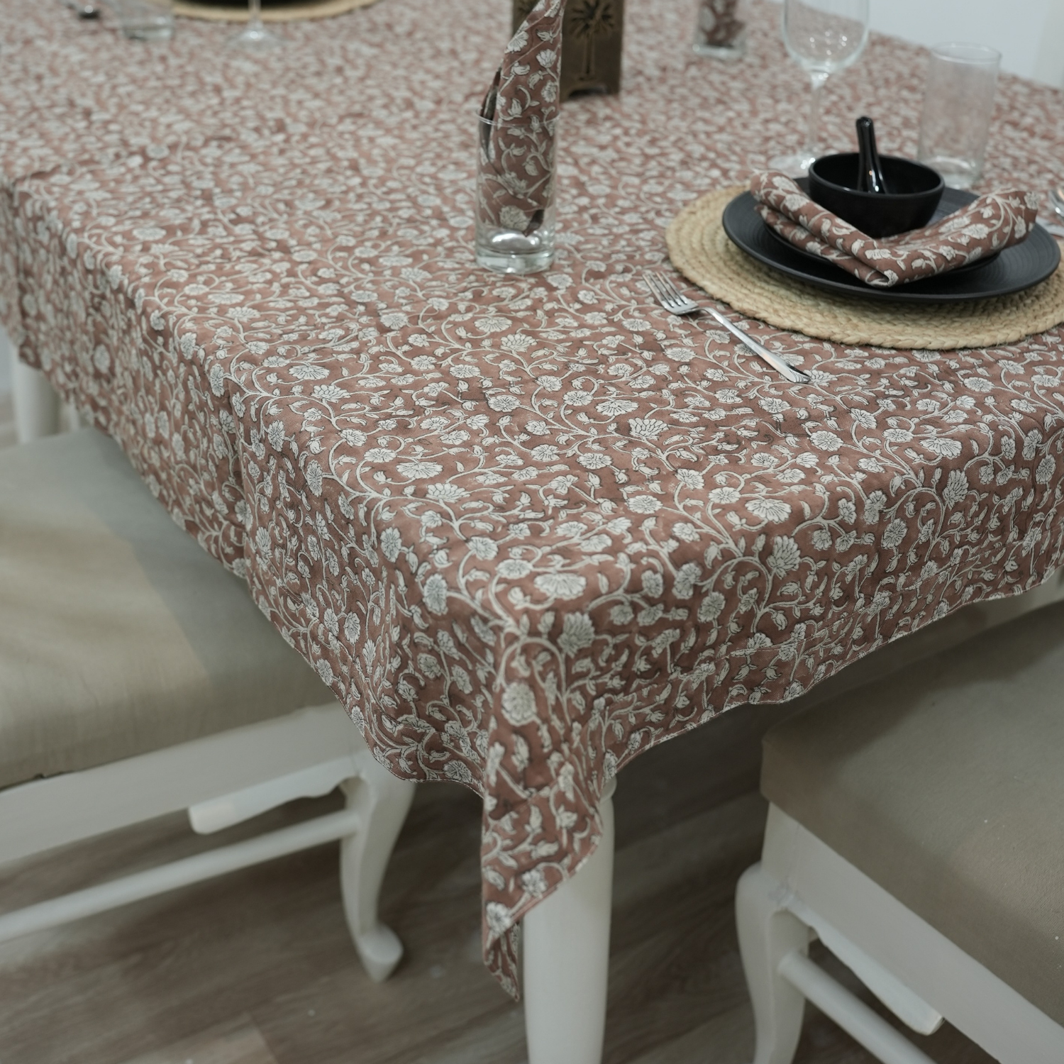 Duck Canvas Table Cloth-Himachal