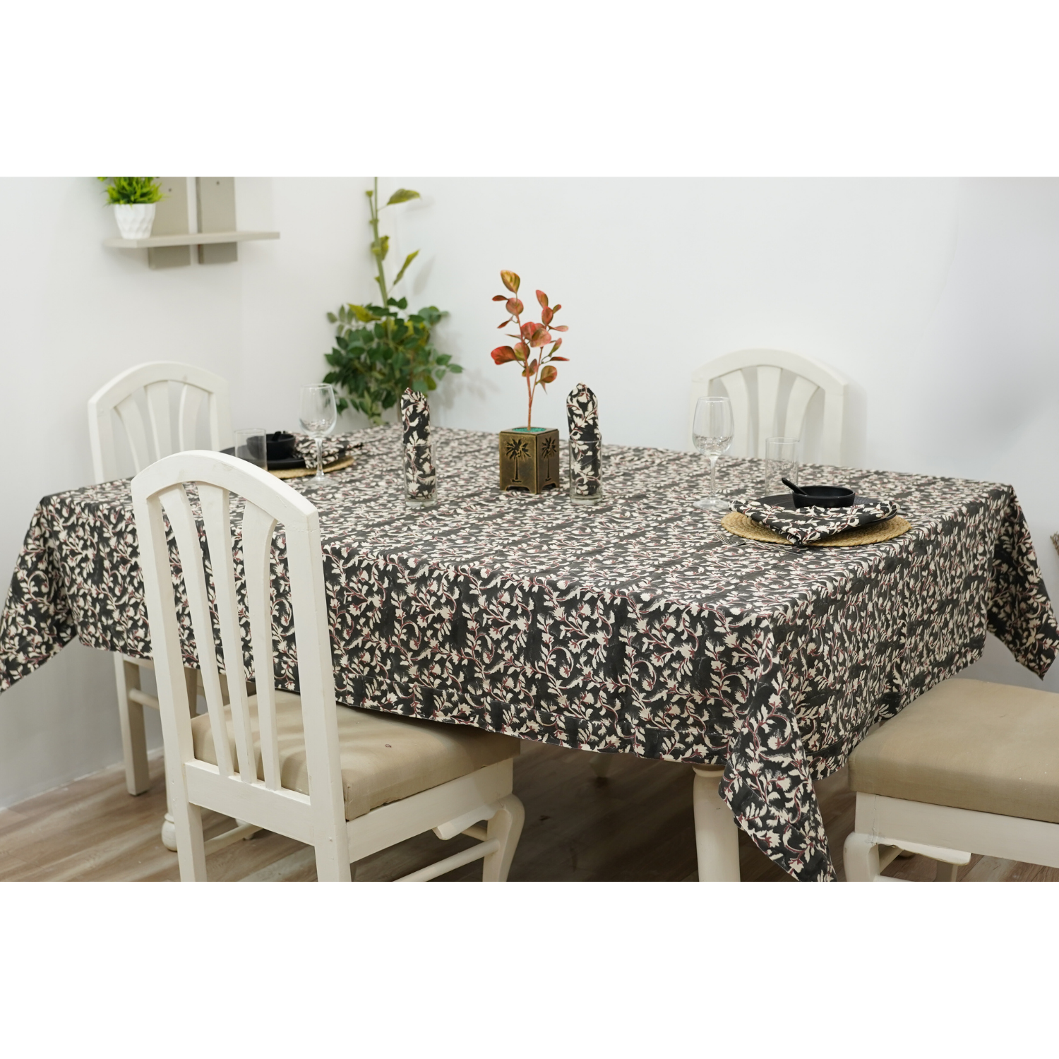 Duck Canvas Table Cloth-Pushpa Varsha