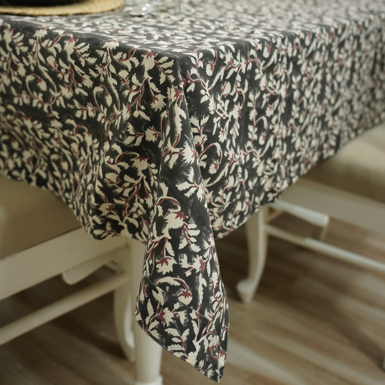 Duck Canvas Table Cloth-Pushpa Varsha