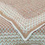 Cotton Bedspred/Quilts – Soft, Mediumweight, and Beautiful Block Prints