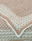 Cotton Bedspred/Quilts – Soft, Mediumweight, and Beautiful Block Prints