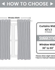 Thick Linen Blackout Curtains with Grommets Designer Window Treatments - Olavarsti