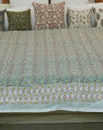 Medium Weight Cotton Block Printed Quilts